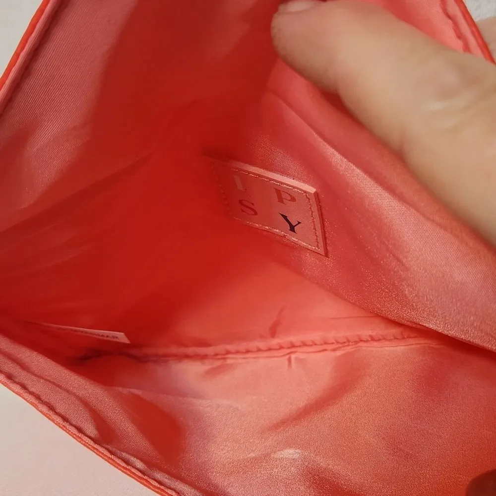 Ipsy Cosmetic Makeup Travel Organizer Purse SWAK Sealed With A Kiss
